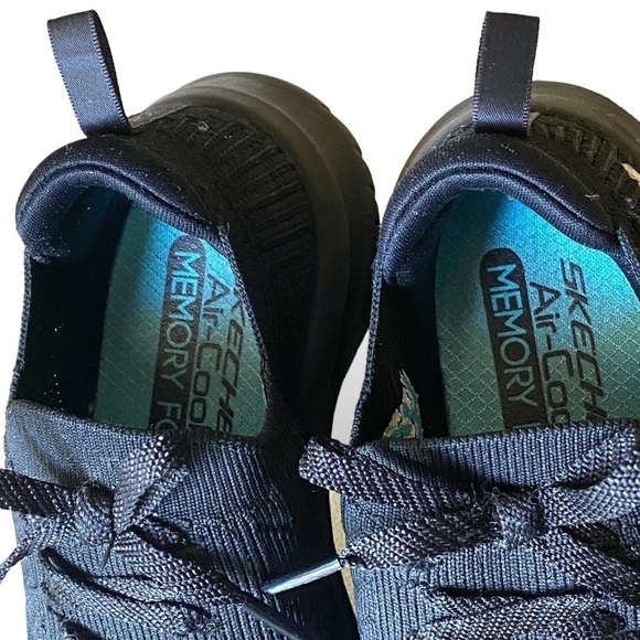 SKECHERS Ultra Flex 2.0 30277L-BBK Black Skechers-Knit Slip On Sneakers … - Picture 4 of 12